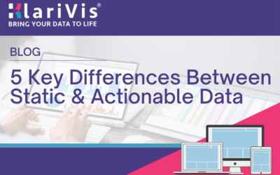 5 Key Differences Between Static Data & Actionable Data