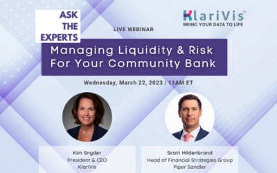 WEBINAR: Ask the Experts: Managing Liquidity & Risk For Your Community Bank